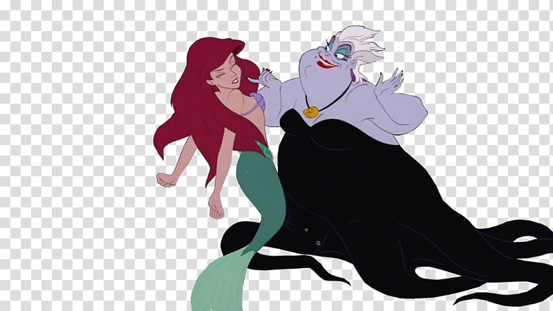 Poor Unfortunate Soul: A Tale of the Sea Witch Ursula Evil Queen Villain , Mermaid peter pan transparent background PNG clipart