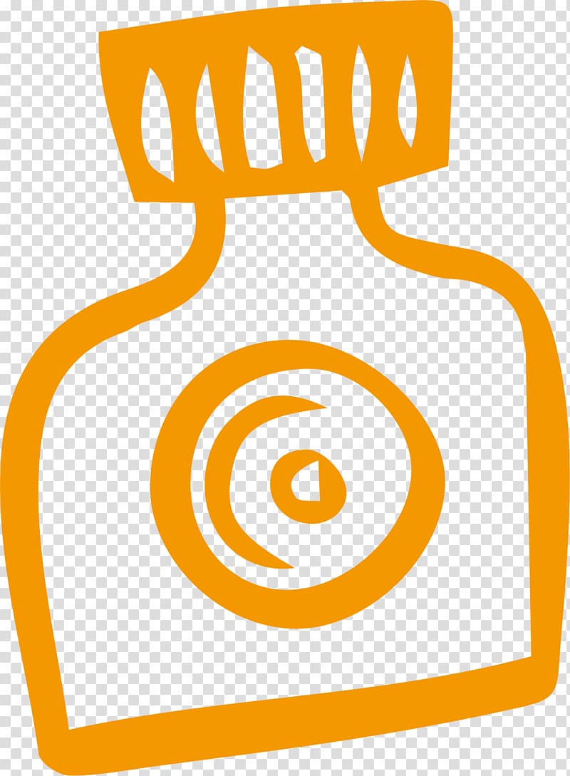 Bottle Medicine Computer file, Yellow bottle transparent background PNG clipart
