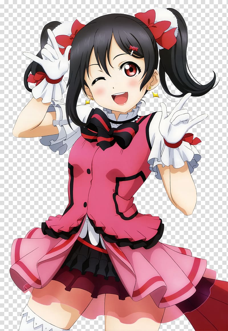 Nico Yazawa Love Live! School Idol Festival Anime Japanese idol, Anime transparent background PNG clipart