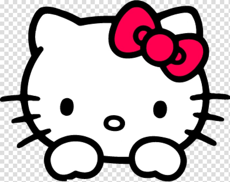 Hello Kitty Cartoon Sanrio, design transparent background PNG clipart