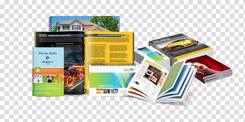Color printing Brochure Flyer Advertising, brochure transparent background PNG clipart