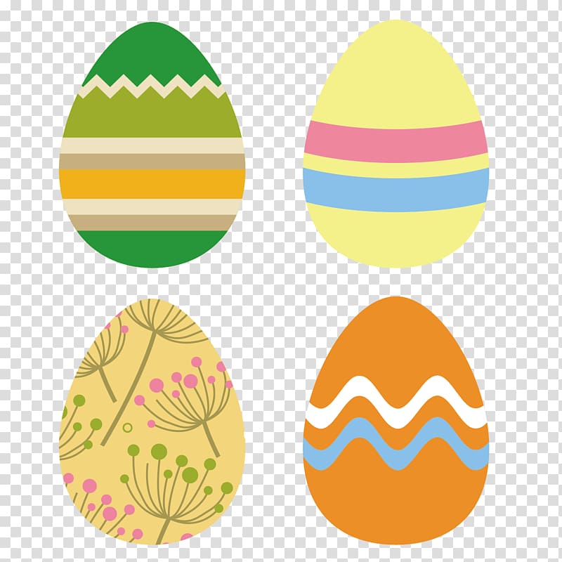 Easter Egg Design , Creative Easter painted eggs transparent background PNG clipart