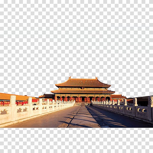 Forbidden City Tiananmen Square Temple of Heaven Great Wall of China, Majestic Palace transparent background PNG clipart