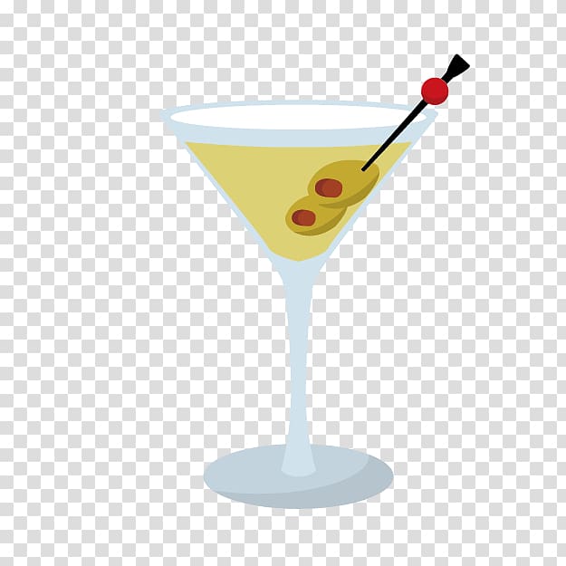 Cocktail garnish Martini Mojito Beer, Cartoon Olive Cocktail transparent background PNG clipart