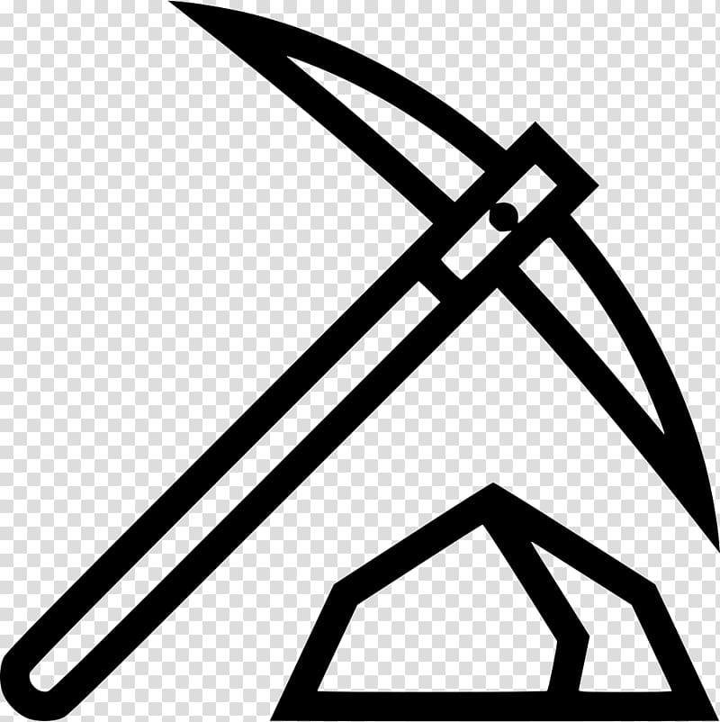 Pickaxe Computer Icons Mining, wild west transparent background PNG clipart