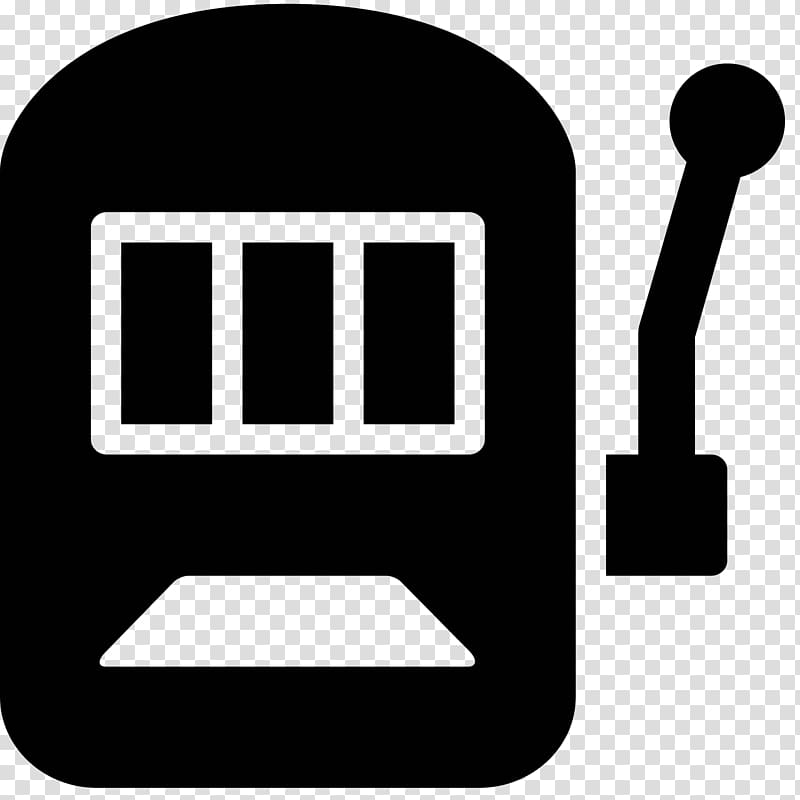 Black & White Slot machine Computer Icons Gambling Game, slot machines transparent background PNG clipart