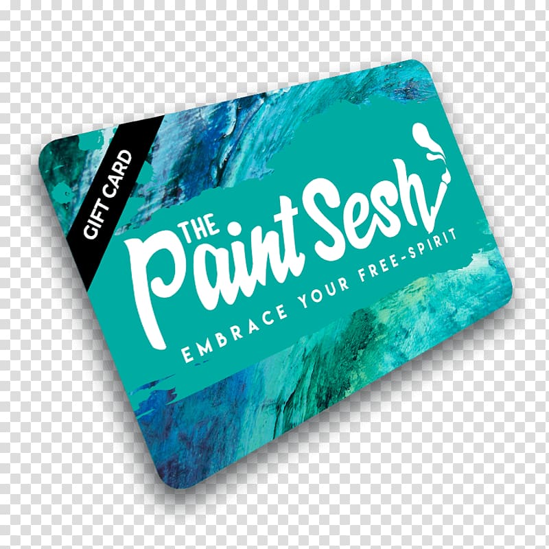 The Paint Sesh Gift card Discounts and allowances Credit card, painted meal cards transparent background PNG clipart