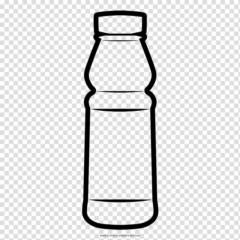 Water Bottles Glass bottle Coloring book Drawing, bottle transparent background PNG clipart