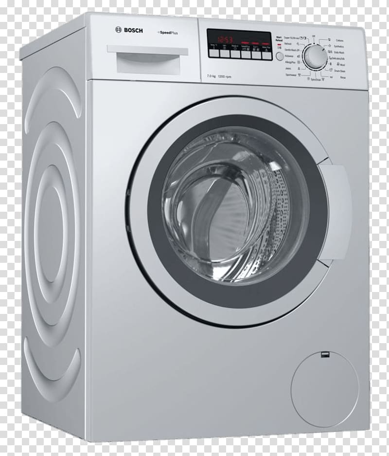 gray bosch front load clothes dryer bosch washing machine transparent background png clipart hiclipart gray bosch front load clothes dryer