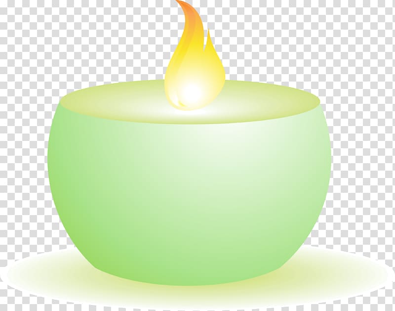 Elements, Hong Kong , Green health candle transparent background PNG clipart