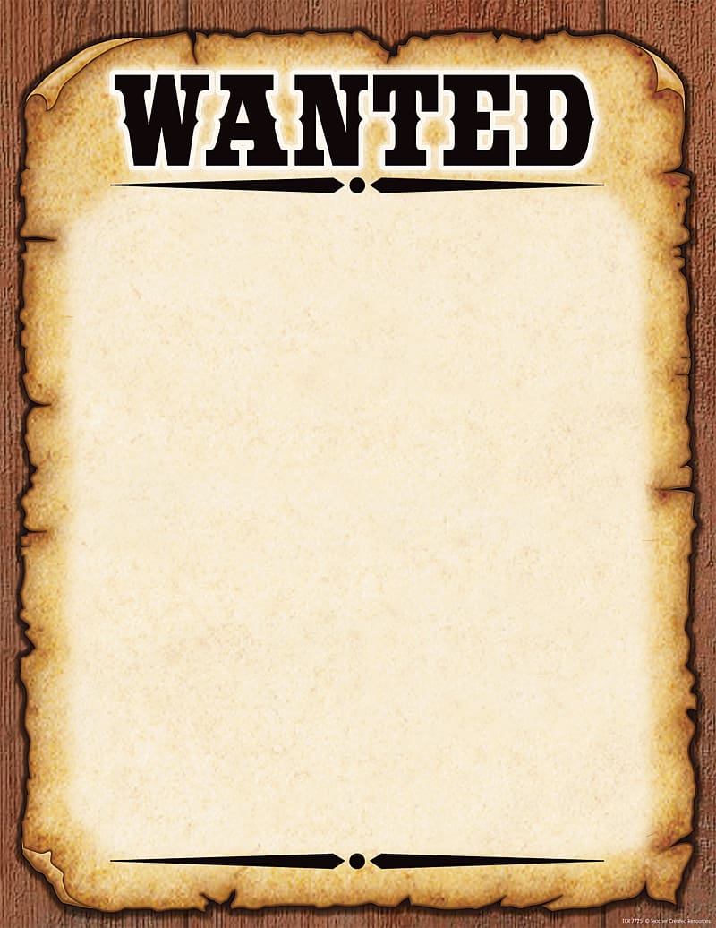 Wanted poster Template American frontier, poster transparent background PNG clipart