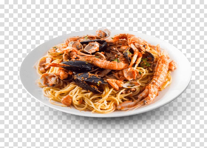 Lo mein Chow mein Spaghetti alla puttanesca Chinese noodles Yakisoba, pizza transparent background PNG clipart