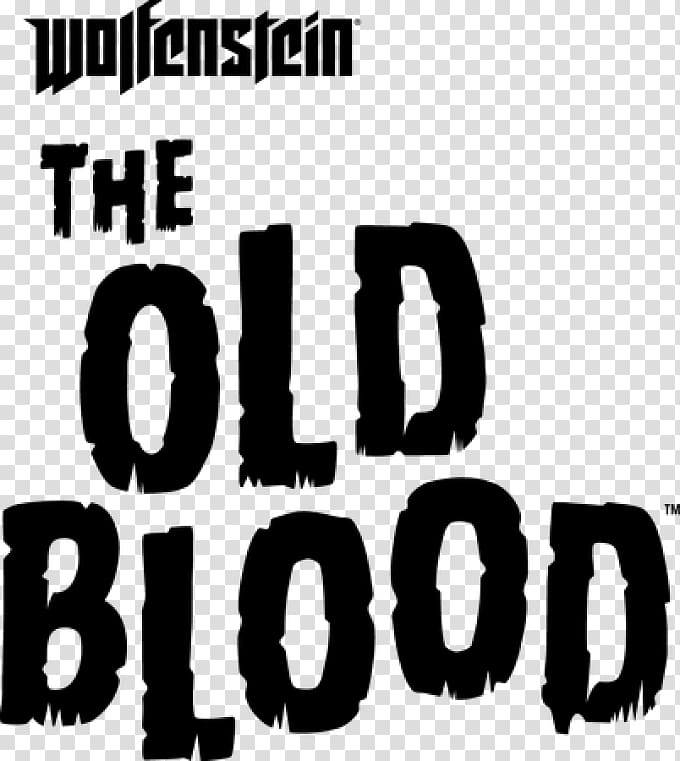 Wolfenstein: The Old Blood Logo PlayStation 4 Brand Font, blood donor logo transparent background PNG clipart