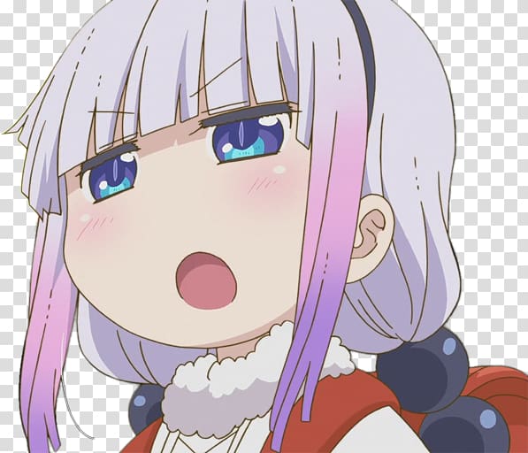 Miss Kobayashi\'s Dragon Maid Lolicon Anime Kavaii Chibi, Anime transparent background PNG clipart