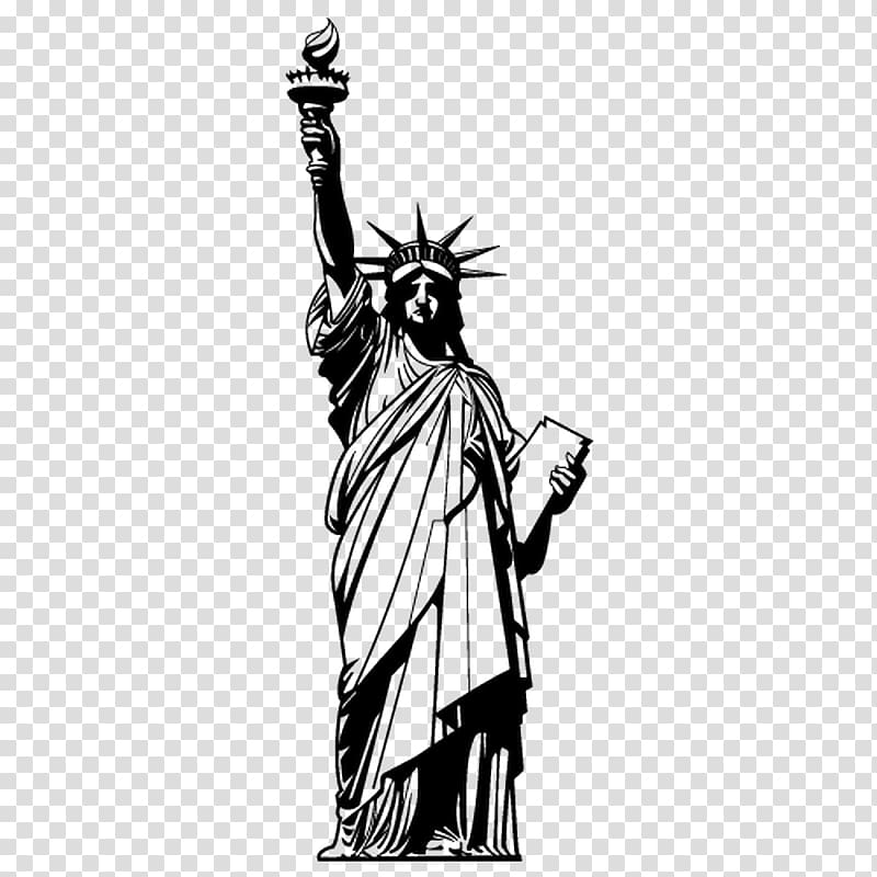Statue of Liberty Monument , fashion party transparent background PNG clipart