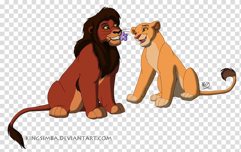 Kiara Simba Lion Scar Nala, lion king transparent background PNG clipart