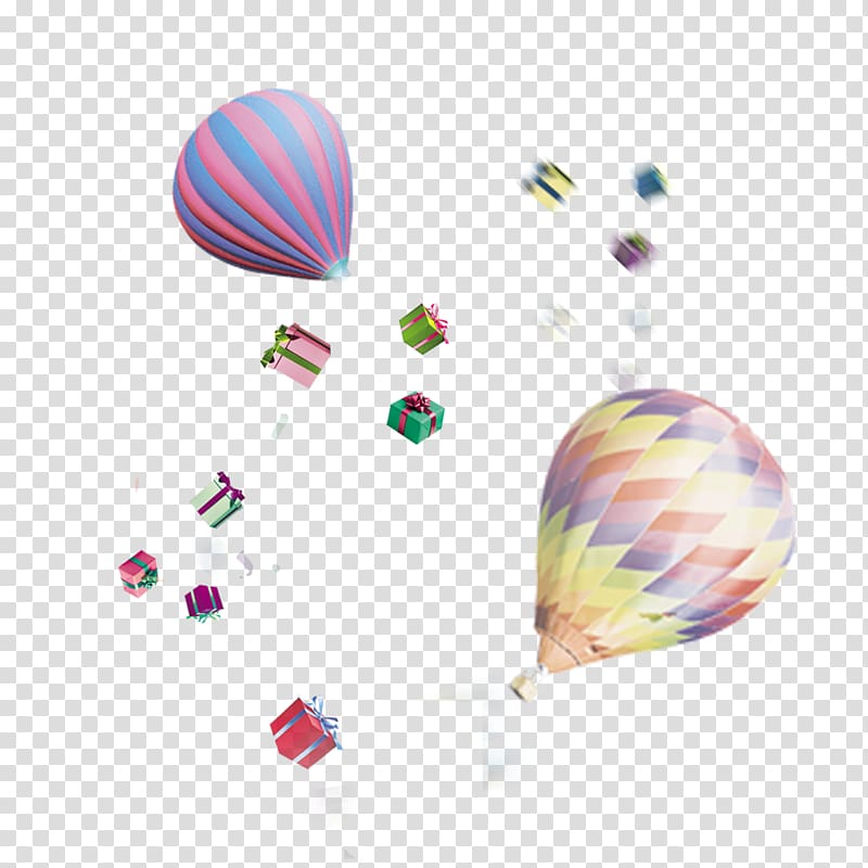 Hot air balloon Balloon Travel Gift, Gift colorful hot air balloon transparent background PNG clipart