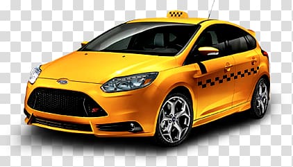 Taxi transparent background PNG clipart