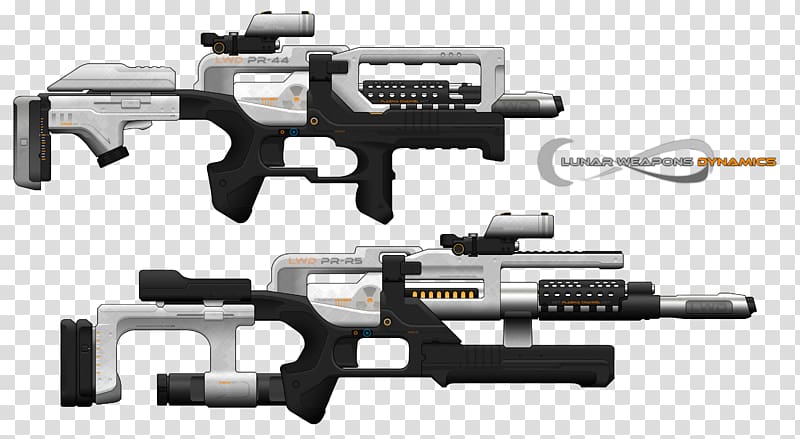 Ranged weapon Firearm Assault rifle Air gun, weapon transparent background PNG clipart