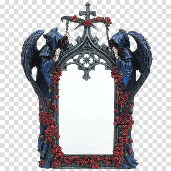 Mirror Death Gothic art Statue, mirror transparent background PNG clipart