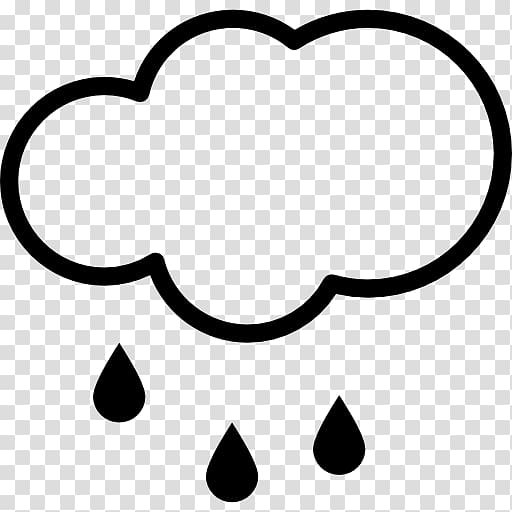 Rain Cloud Weather forecasting Symbol, rainy transparent background PNG clipart