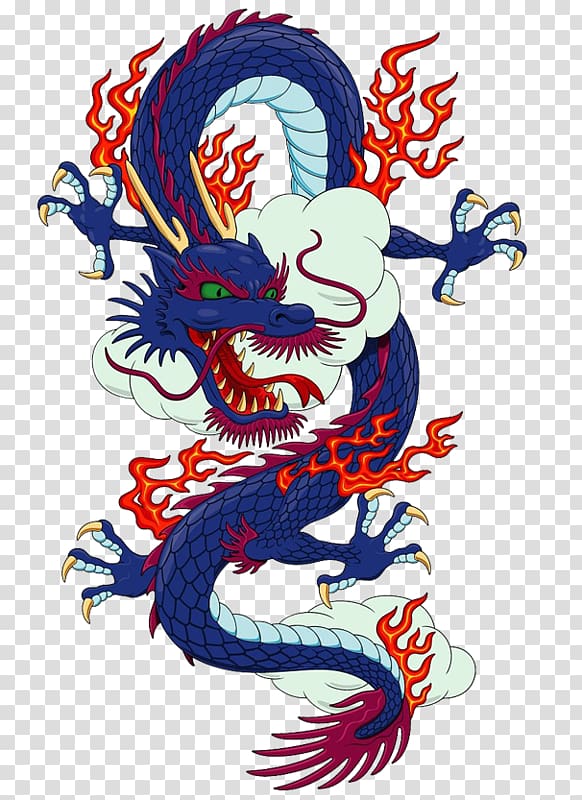 China Chinese dragon Japanese dragon, China transparent background PNG clipart