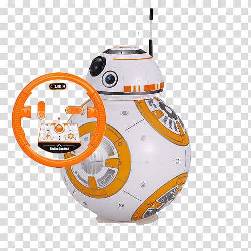 BB-8 Robot Ball Remote Controls Remote control vehicle, robot transparent background PNG clipart