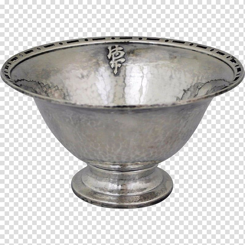 Silver Bowl, silver transparent background PNG clipart