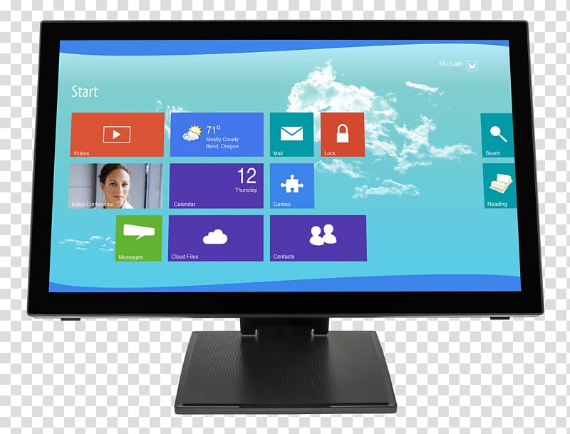 Laptop Computer Monitors Planar Systems Liquid-crystal display Touchscreen, kate mara transparent background PNG clipart