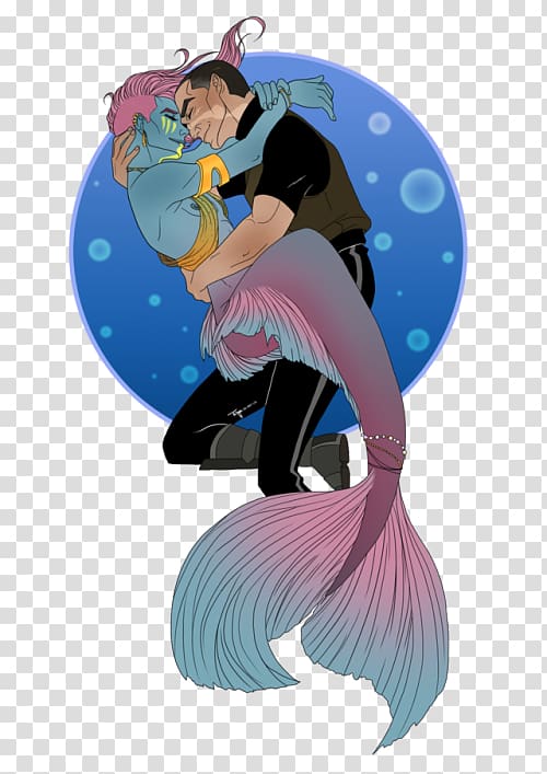 Mermaid Merman Legendary creature Fan art, gay male transparent background PNG clipart