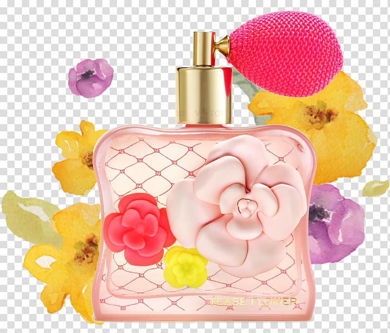 Victoria's Secret Perfume Lotion Flower Eau de parfum, perfume transparent background PNG clipart