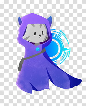 Figurine Animal Font Fiction Character, blue nebula transparent background PNG clipart thumbnail