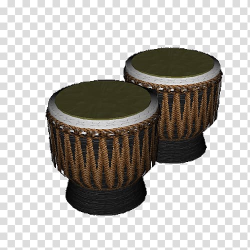 Djembe Drumhead Tom-Toms, Bongo Drum transparent background PNG clipart