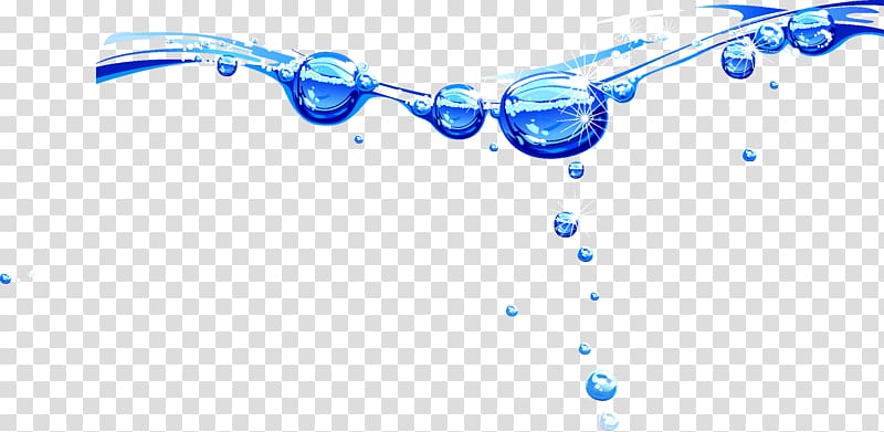 Graphic design Drop Water, Blue drops transparent background PNG clipart