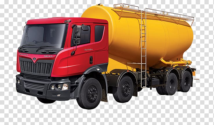Bulk carrier Ultratech Cement Concrete pump Heavy Machinery, Concrete truck transparent background PNG clipart