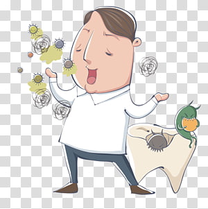 Mouthwash Bad breath, Singing boys transparent background PNG clipart thumbnail