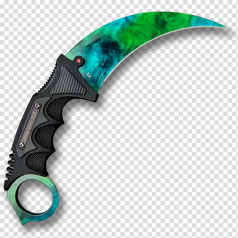 Counter-Strike: Global Offensive Knife Karambit Weapon Blade, white smoke transparent background PNG clipart