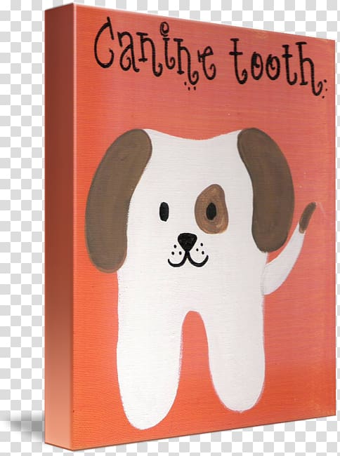 Dog Canidae Gallery wrap Canvas Canine tooth, Canine Tooth transparent background PNG clipart