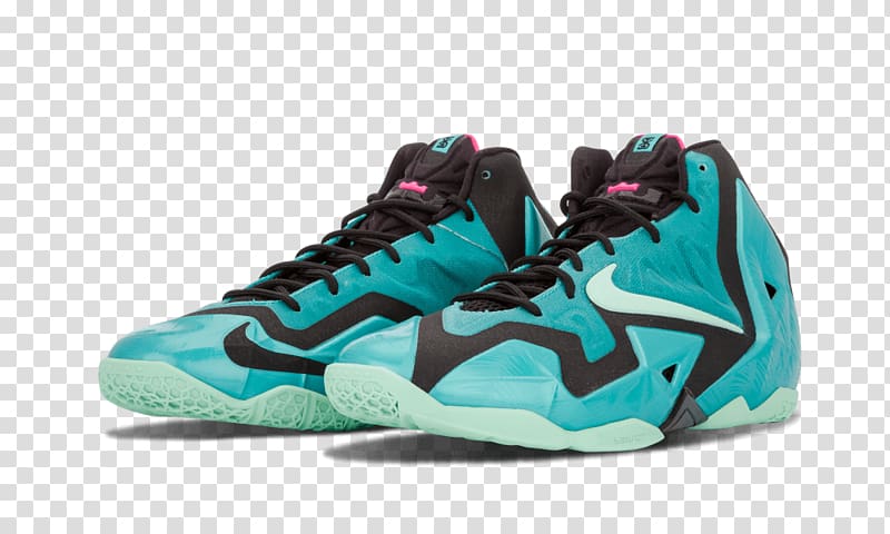 Shoe Sneakers Nike Teal Turquoise, lebron james transparent background PNG clipart