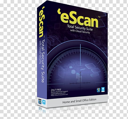 eScan 360 Safeguard Antivirus software Computer virus Mobile security, Computer transparent background PNG clipart