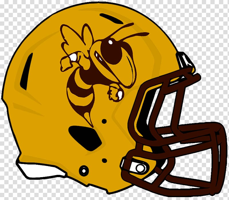 American Football Helmets Tupelo Philadelphia Eagles Carolina Panthers, yellow belldog transparent background PNG clipart