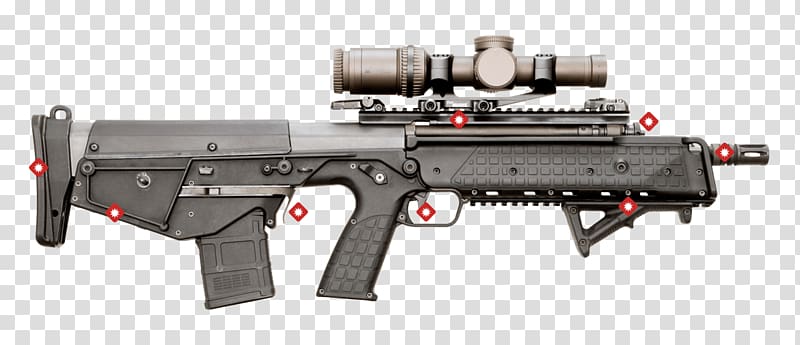 Kel-Tec RDB Bullpup Kel-Tec RFB .223 Remington, weapon transparent background PNG clipart