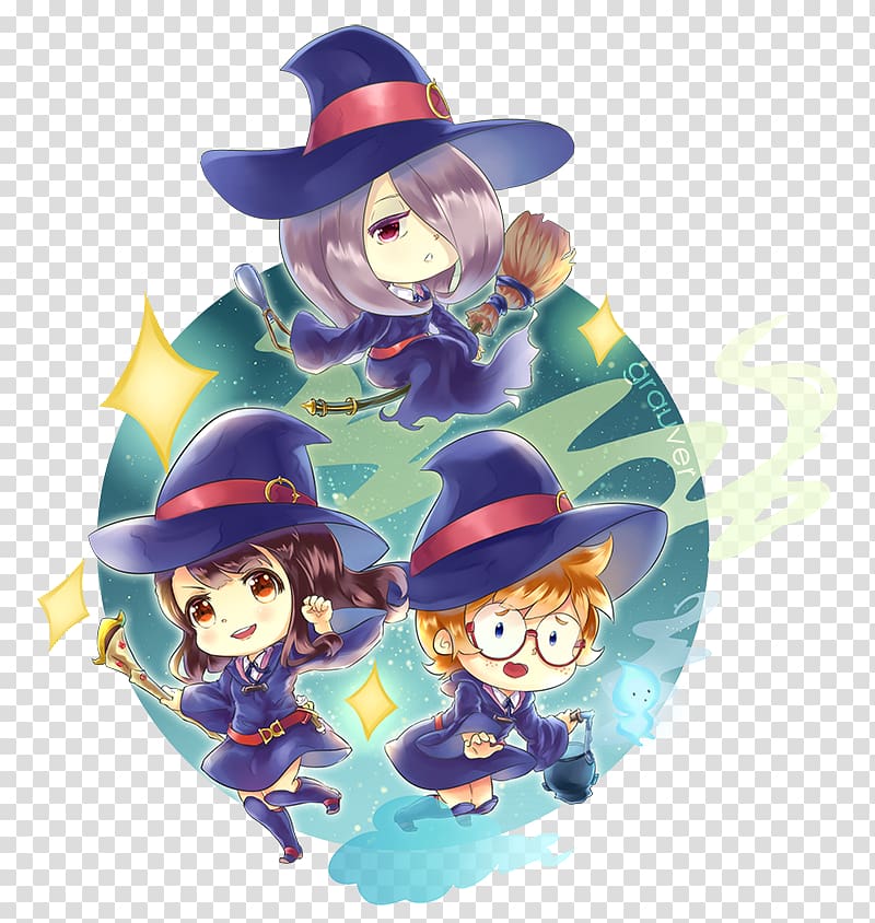 T-shirt Sucy Manbavaran Hoodie Lotte Yansson Shirtdress, Little Witch Academia transparent background PNG clipart