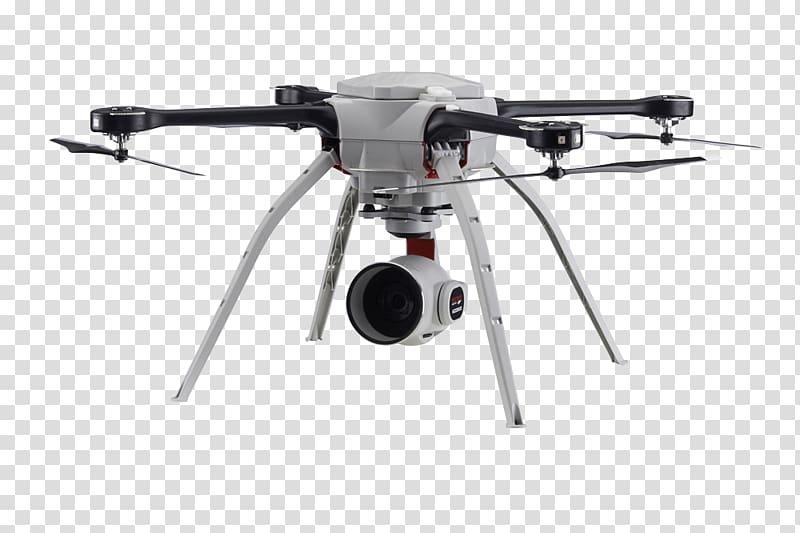 Unmanned aerial vehicle Aeryon Labs Aeryon Scout Airplane Quadcopter, Delivery Drone transparent background PNG clipart