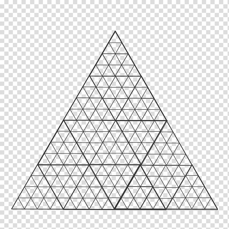 Ternary plot Soil Phase diagram Knitting, geometry triangle transparent background PNG clipart