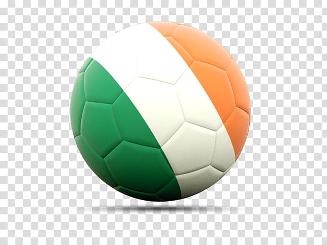 flag of Italy ball art, Irish Flag Ball transparent background PNG clipart