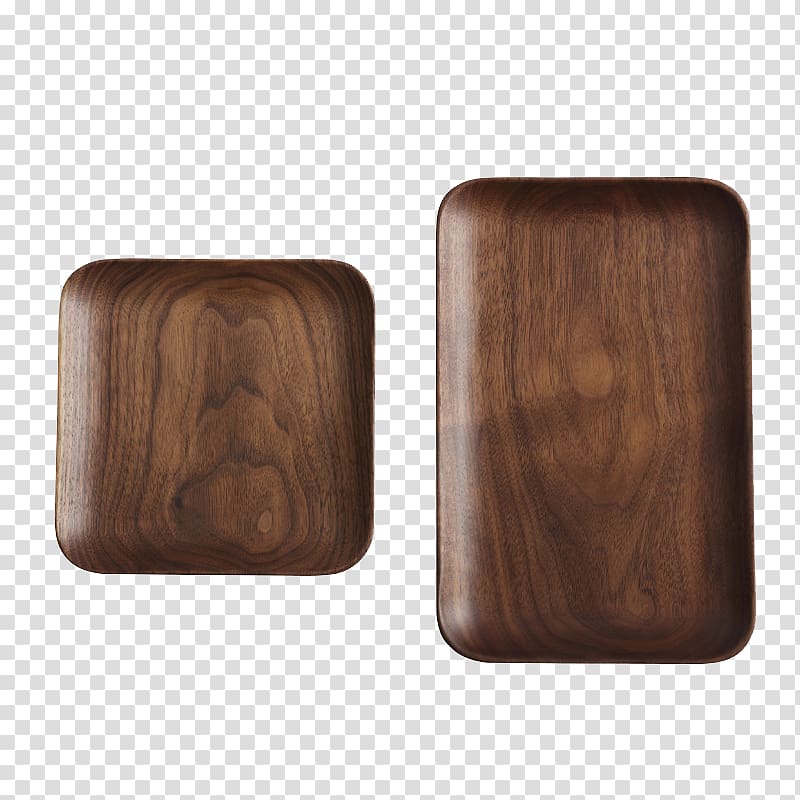 Eastern black walnut Wood Material, Black walnut, whole wood, wooden dish transparent background PNG clipart