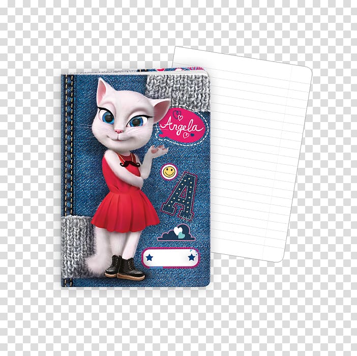 Talking Angela Talking Tom and Friends Pocket Exercise book School, school transparent background PNG clipart
