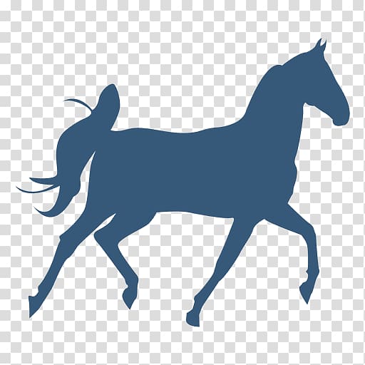 Horse Gallop Silhouette, horse transparent background PNG clipart