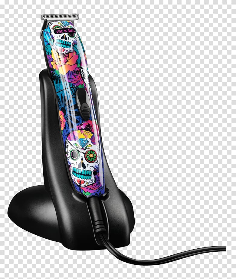 Hair clipper Andis Slimline 2 Calavera Andis Master Adjustable Blade Clipper, skull transparent background PNG clipart